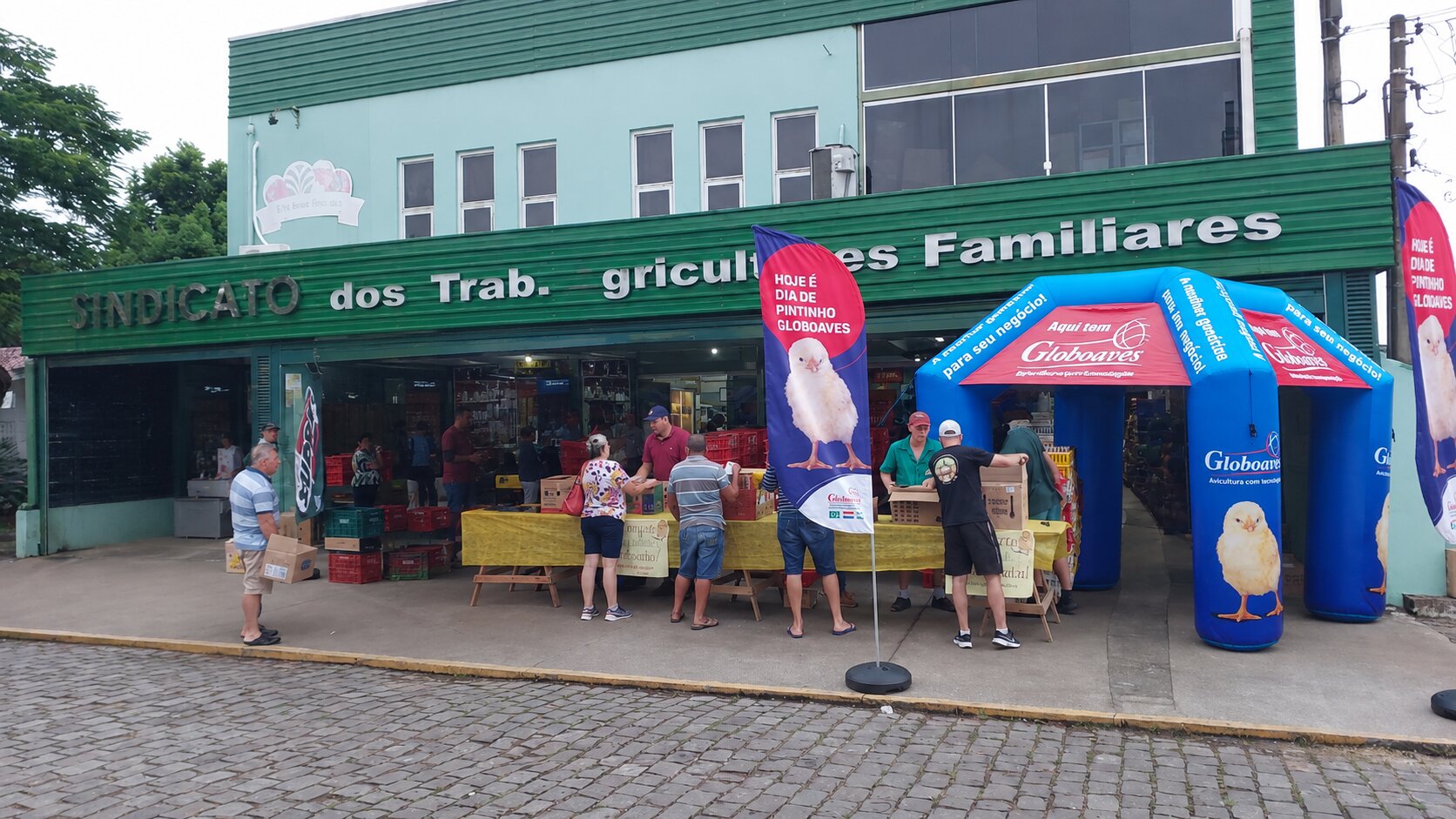 Tenda inflável personalizada para PDV